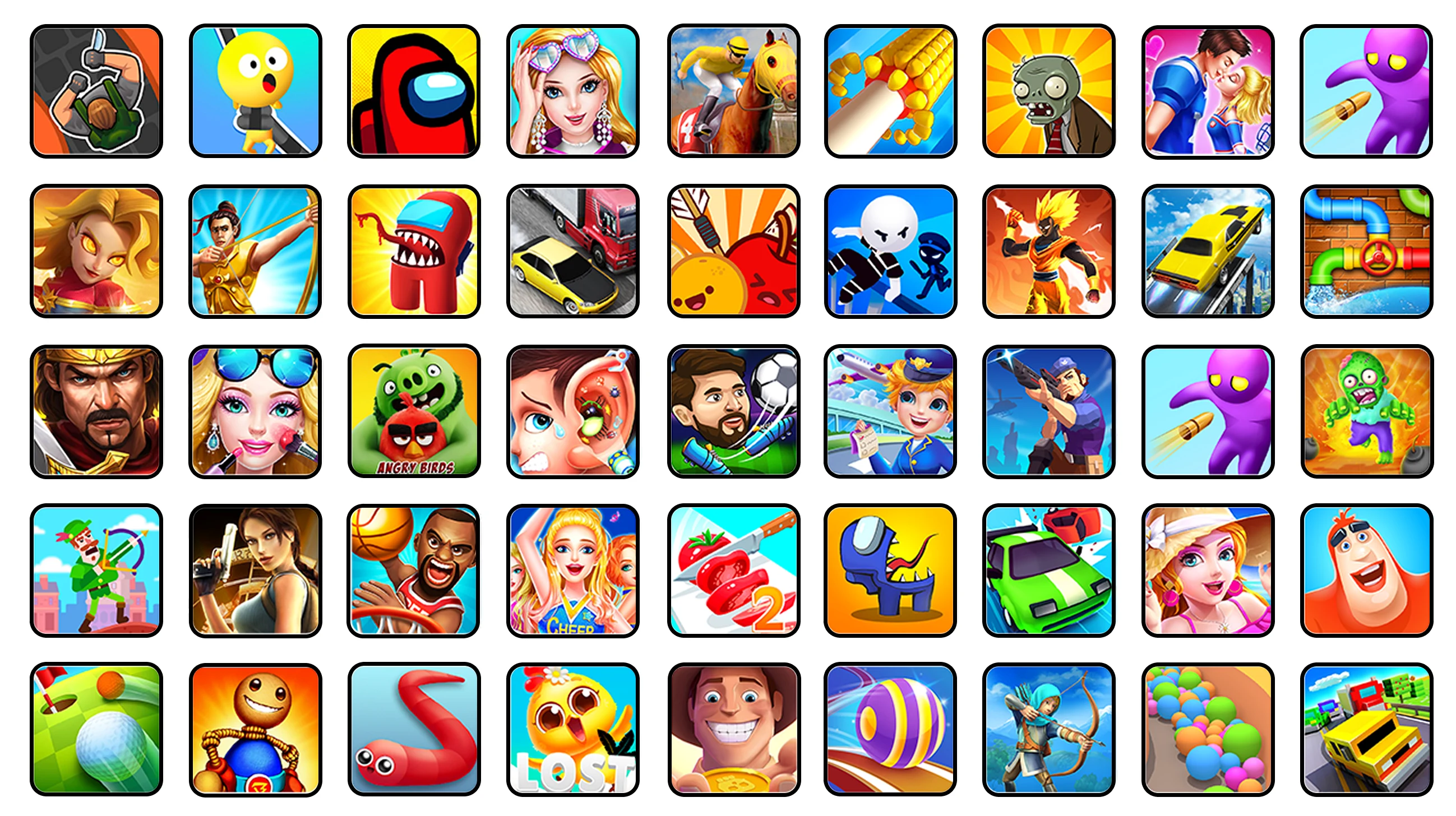 All in one Game, Casual Games screenshot